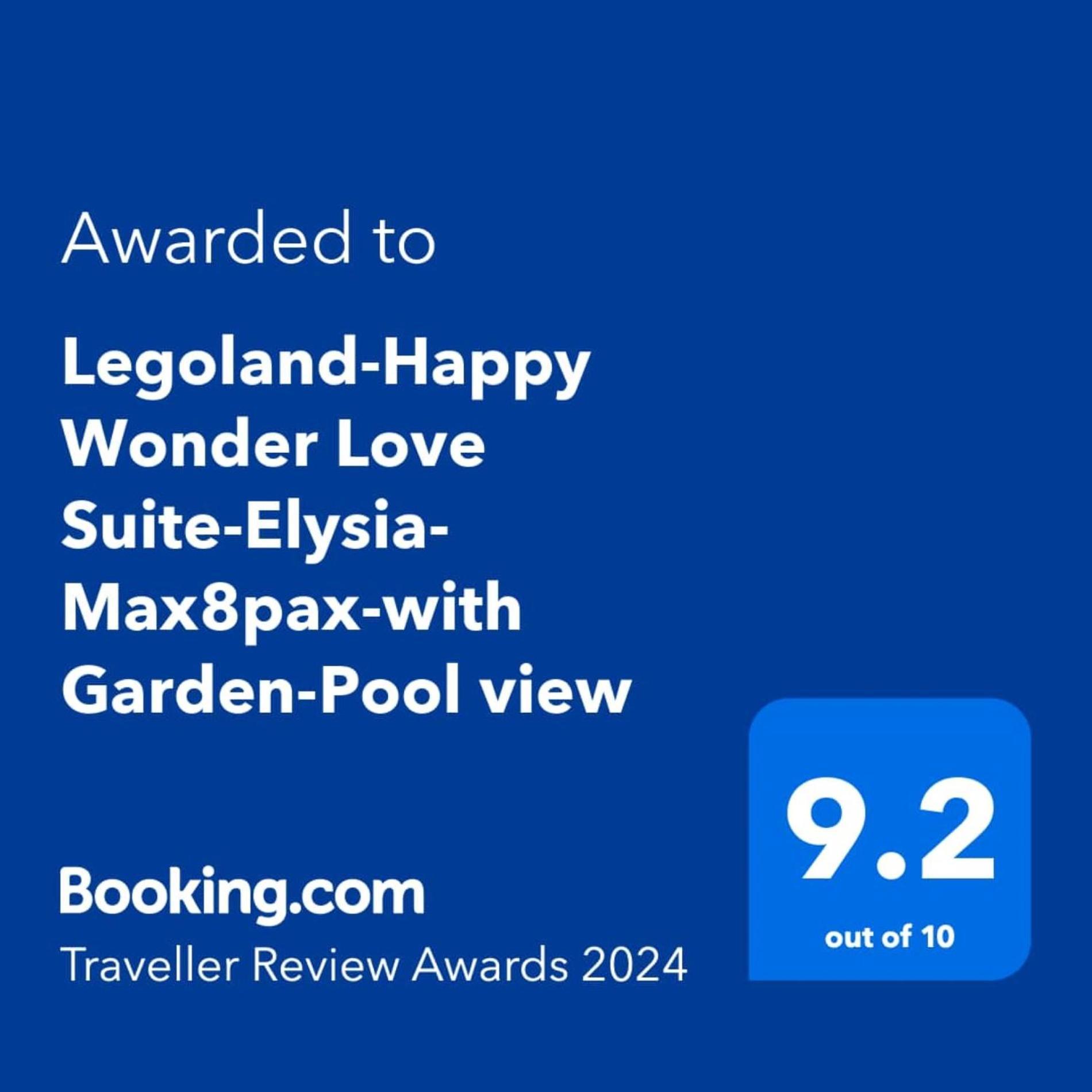 Legoland-Happy Wonder Love Suite-Elysia- Max8Pax-With Garden-Pool View Nusajaya  Ngoại thất bức ảnh